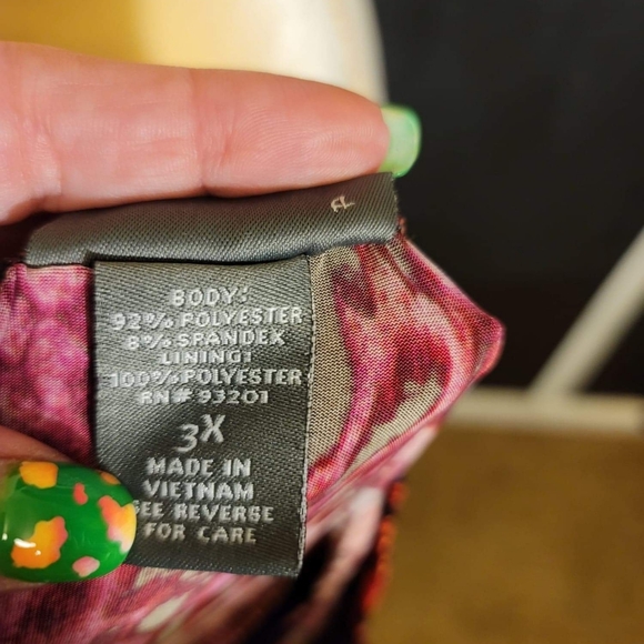 Strapless snake print dress ♡ - Picture 4 of 6